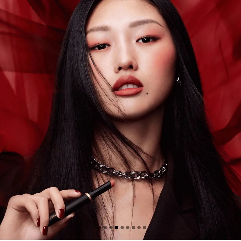 MAC Powder Kiss Velvet Blur Slim Stick Lipstick 891 Mull It Over NIB $28